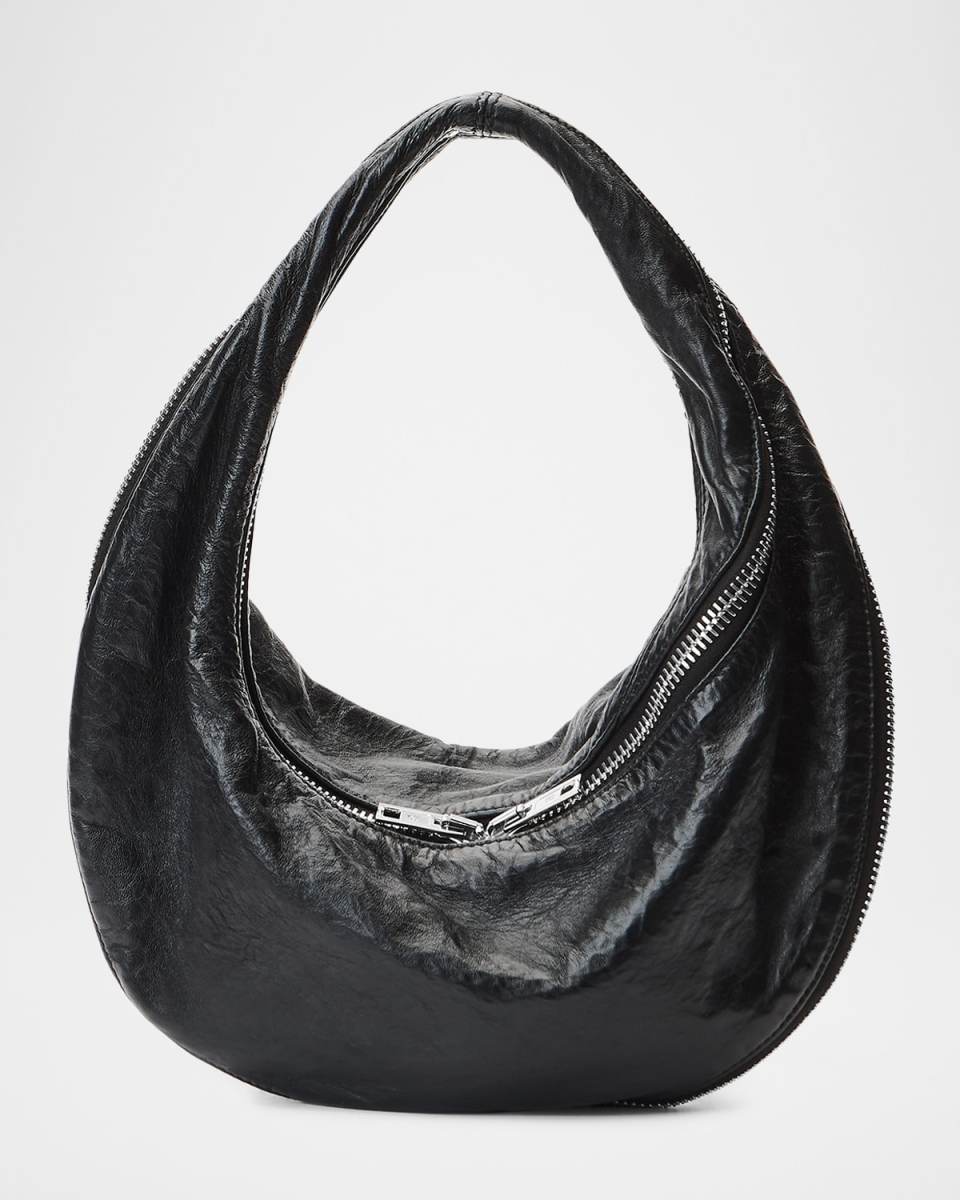 Twyst Zip Leather Top-Handle Bag